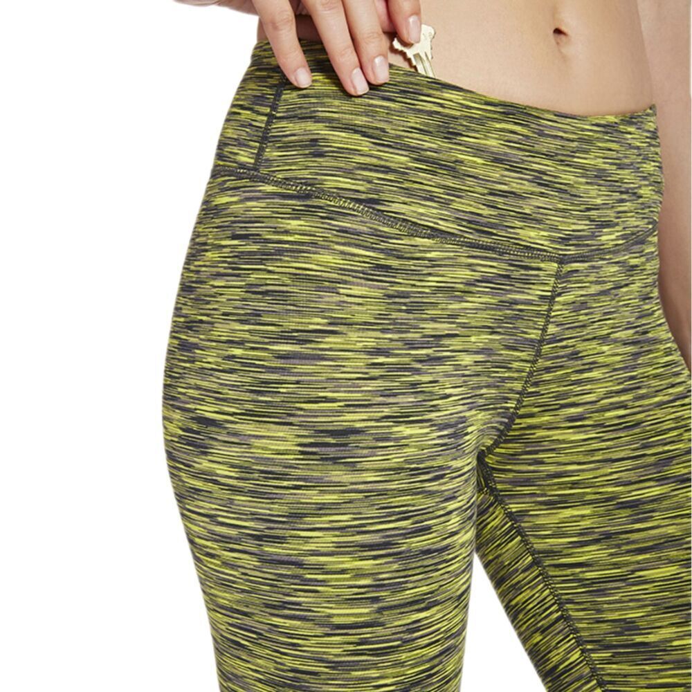 Fabletics Define PowerHold Mid-Rise Capri Neon Stripe Size Small - Picture 3 of 10